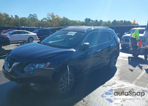 2016 Nissan Rogue Sl from USA, damaged, VIN 5N1AT2MT9GC774814